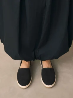 - Suède espadrilles met dichte neus*Next Clearance