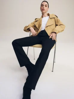 Zwart - Superzachte bootcut-jeans*Next Clearance