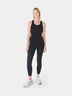 Zwart - All Day 7/8 Embossed Leggings*Sweaty Betty