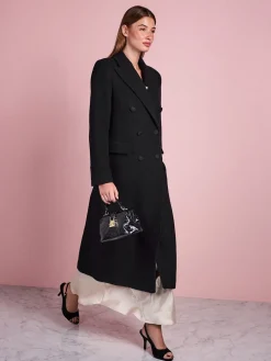 Zwart - Tabitha Simmons X Premium Double Breasted Coat*Next Clearance