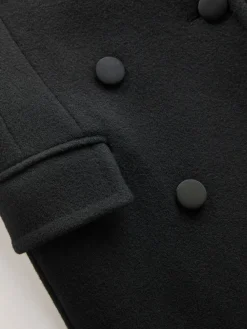 Zwart - Tabitha Simmons X Premium Double Breasted Coat*Next Clearance