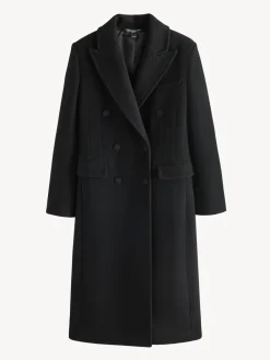 Zwart - Tabitha Simmons X Premium Double Breasted Coat*Next Clearance