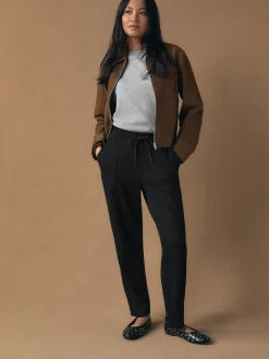 Zwart - Tapered Jersey Joggers*Next