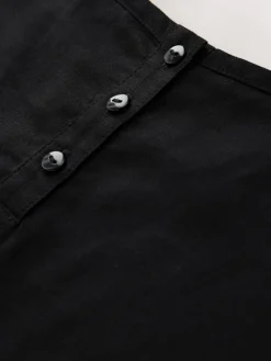 Zwart - T-Shirt With Linen*Next