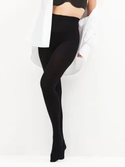 Zwart - Ultimate Comfort Opaque Set met twee opaque 100D panty's*Next Hot