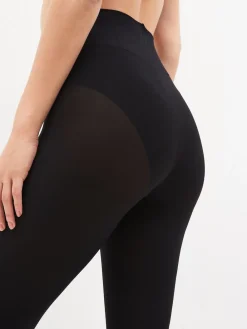 Zwart - Ultimate Comfort Opaque Set met twee opaque 100D panty's*Next Hot