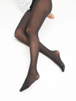 Zwart - Ultimate Comfort Opaque Set met twee opaque 30D panty's*Next Best