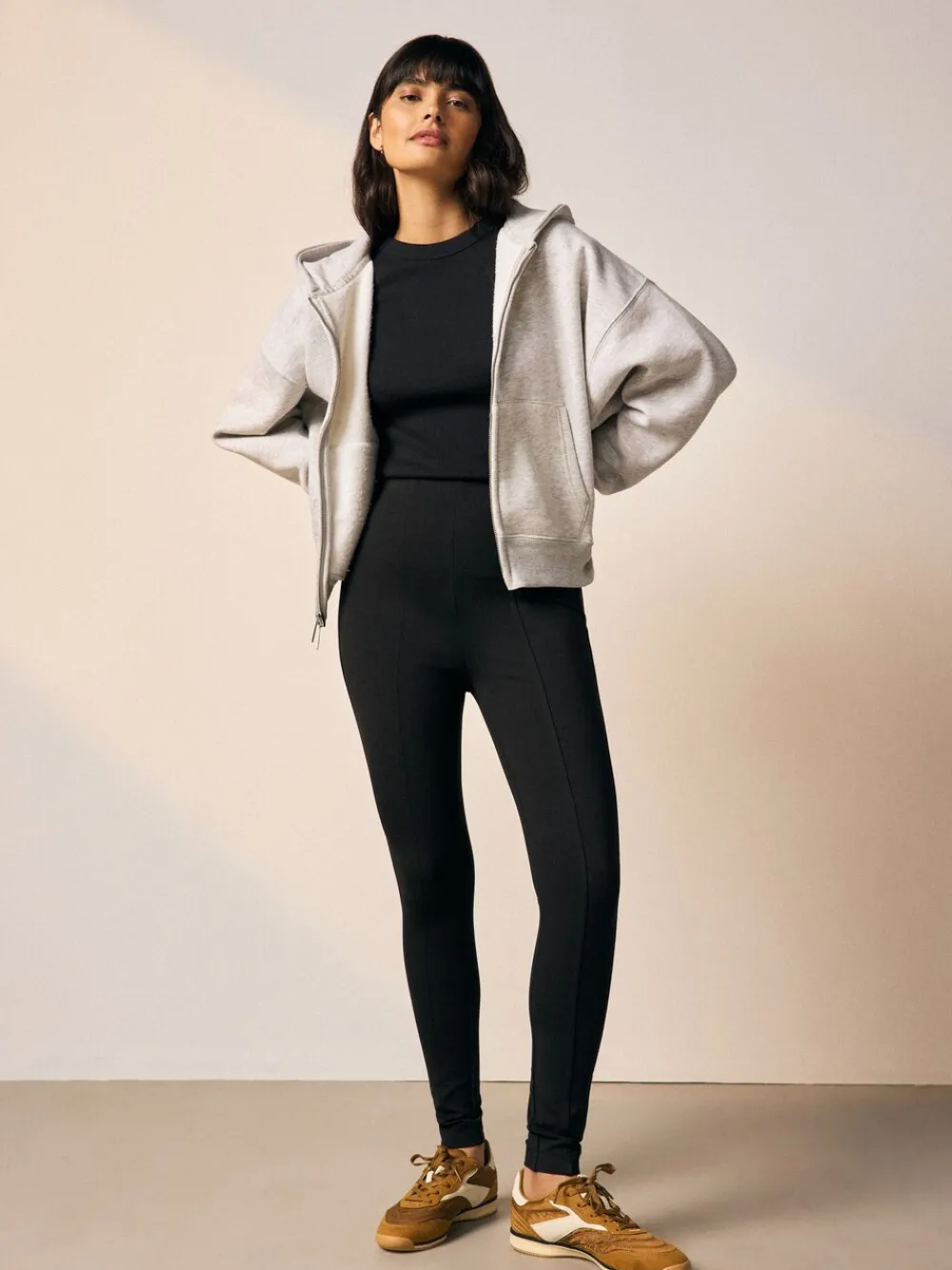 Zwart - Verpakking van 2 ponté leggings*Next New