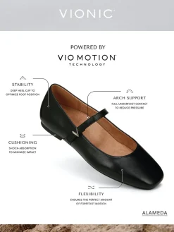 - Alameda Mary Janes met wijde pasvorm en voetboogondersteuning*Vionic Outlet