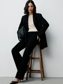 Zwart - Vormgevende bootcut-broeken*Next New