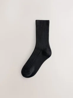 - Warm Handle Ribbed Ankle Socks 3 Pack*Next Online