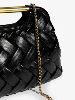 - Weave Grab Handle Clutch Bag*Lipsy