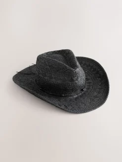 Zwart - Western Hat*Next Clearance