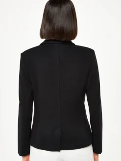 Zwart - jersey slim-fit jasje*Whistles Hot