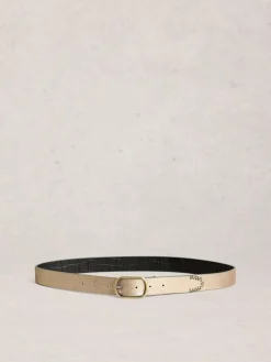 Zwart - Reversible Leather Belt*White Stuff Best