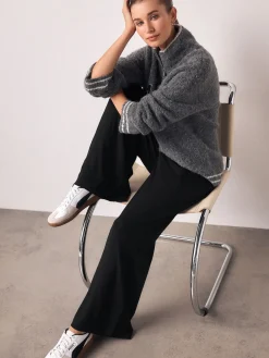 - Wide Leg Jersey Joggers*Next