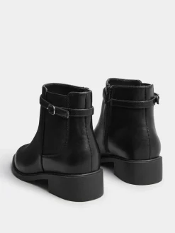 - Buckle Elastic Boots*Yours Curve Sale