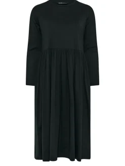 - Long Sleeve Peplum Midaxi Dress*Yours Curve Outlet