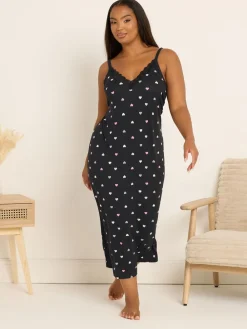 - Soft Touch Midaxi Chemise*Yours Curve New