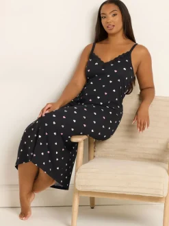 - Soft Touch Midaxi Chemise*Yours Curve New