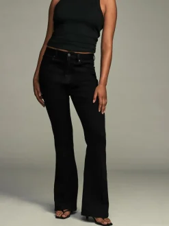 - Zandloper superzachte jeans met uitlopende pijpen*Next New