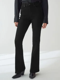 - Zandloper superzachte jeans met uitlopende pijpen*Next New