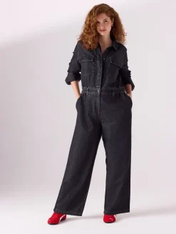 Zwart - Zwangerschap - Denim overall*Next Outlet