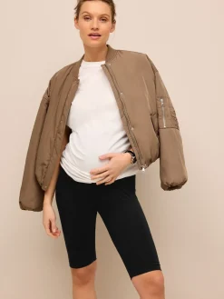 Zwart - Zwangerschapsfietsbroek*Next Online