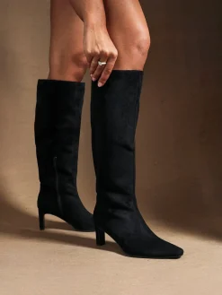 - Uptown Slim Block Heel High Leg Boots*Linzi Online