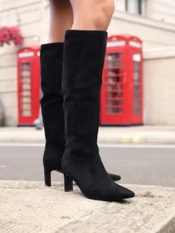 - Uptown Slim Block Heel High Leg Boots*Linzi Online