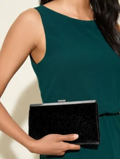 Zwart fluweel - Occasion Clutch Bag*Friends Like These