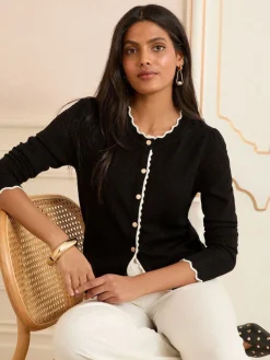 - gebreid vest*Love & Roses Hot