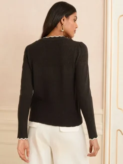 - gebreid vest*Love & Roses Hot