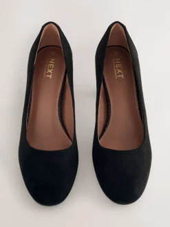 - Forever Comfort® Round Toe Block Court Heels*Next Sale