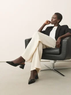 - Forever Comfort® Pointed Toe Slingback Block Heels*Next Discount