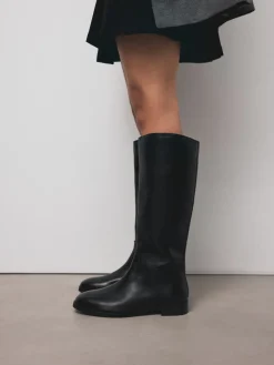 Zwart leer - Forever Comfort® Regular Foot with Wide Calf Riding Boots*Next Online