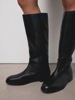 Zwart leer - Forever Comfort® Regular Foot with Wide Calf Riding Boots*Next Online