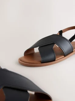 - Gestikte sandalen met hielbandje*Next Discount