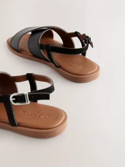 - Gestikte sandalen met hielbandje*Next Discount
