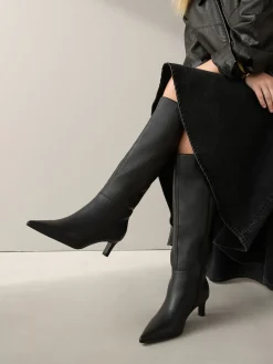 - Kniehoge Skinny Boots met Hak*Next Clearance