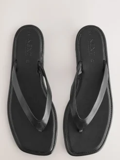 - Slippersandalen met vierkante neus*Next Outlet