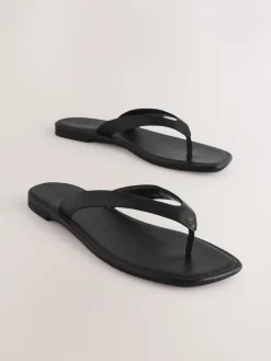 - Slippersandalen met vierkante neus*Next Outlet