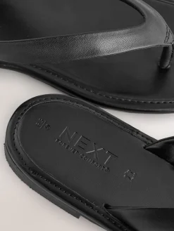 - Slippersandalen met vierkante neus*Next Outlet