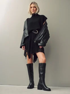 - Square Toe Chunky Knee High Boots*Next Discount