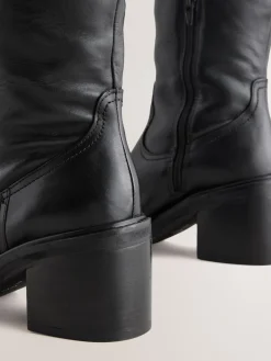 - Square Toe Chunky Knee High Boots*Next Discount