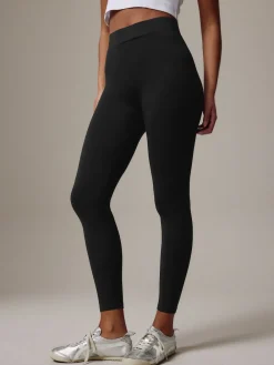 Zwart met hoge taille - - Onverkorte legging*Next