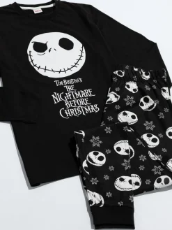 - Disney The Nightmare Before Christmas meerkleurige damespyjama met lange mouwen en pijpen van 100% katoen*Vanilla Underground Clearance