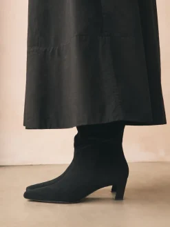 - Forever Comfort® Knee High Chisel Toe Heeled Boots*Next Outlet