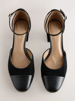 - Toe Cap Block Heels*Next Hot