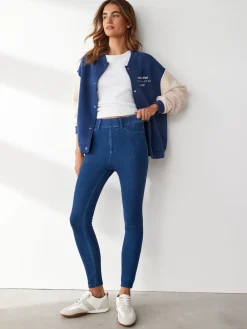 - Set van 2 lange jersey denim leggings*Next Sale